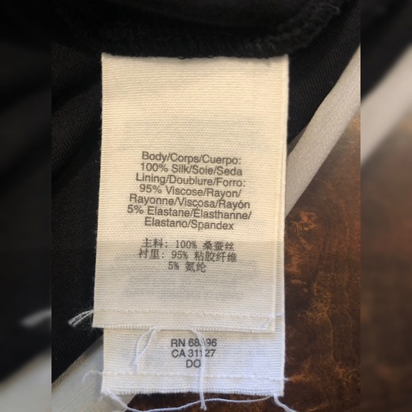 Donna Karan PURE Assym Silk Ombré Skirt - Picture 9 of 9